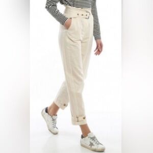 PINKO Pippo Pantalone cotton linen mix
NEW WITH TAGS.  Fits like a 2-4 (40)